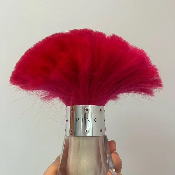 RARE USED victoria’s secret all that shimmers body glitter powder pink scented